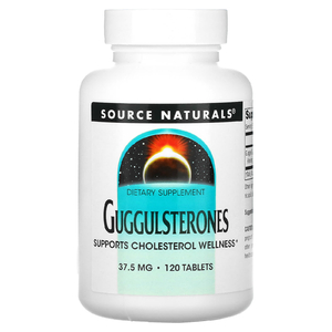Source Naturals, гуггулстероны, 37,5 мг, 120 таблеток