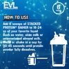 EVLution Nutrition, Stacked Protein Gainer, ванильное мороженое, 2,72 кг (6 фунтов)