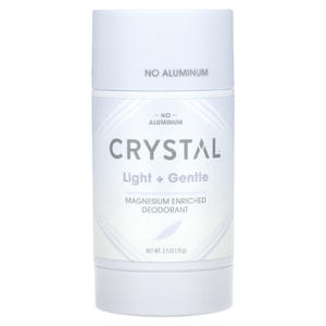 CRYSTAL, Обогащенный магнием дезодорант, легкий и мягкий, 70 г (2,5 унции) (Товар снят с продажи) 