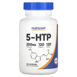 Nutricost, 5-HTP, 200 мг, 120 капсул (Товар снят с продажи) 