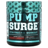 Jacked Factory, Pump Surge, без стимуляторов перед тренировкой, вишневый лаймад, 250 г (8,82 унции)