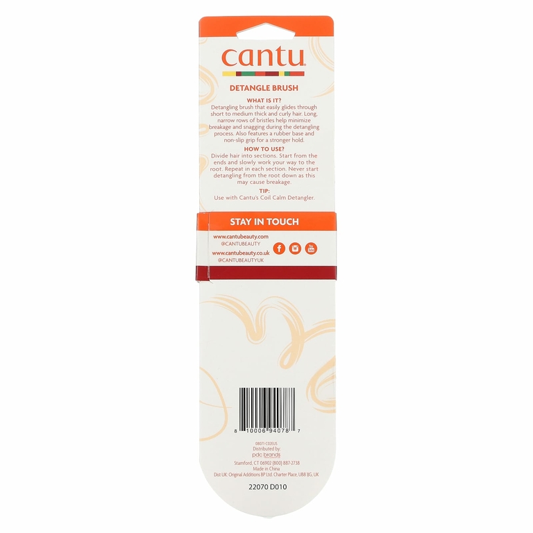Cantu, Detangle, прочная дневная щетка, 1 шт.