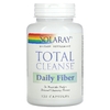 Solaray, Total Cleanse, клетчатка для ежедневного применения, 120 капсул (Товар снят с продажи) 