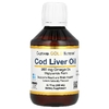 California Gold Nutrition, жир из печени трески с омега-3 жирными кислотами, ЭПК, ДГК, витаминами A и D, норвежский, в форме триглицеридов, натуральный лимонный вкус, 200 мл (6,7 жидк. унции)