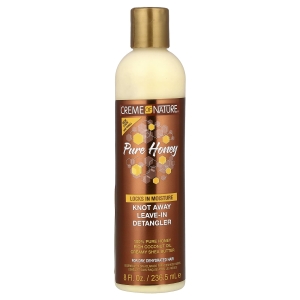 Creme Of Nature, Pure Honey, несмываемое средство для распутывания волос, для сухих и обезвоженных волос, 236,5 мл (8 жидк. унций) (Товар снят с продажи) 