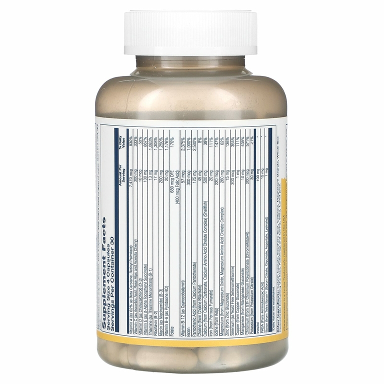 Solaray, High Potency Multi-Vita Mega-Mineral, мультивитамины, 120 капсул