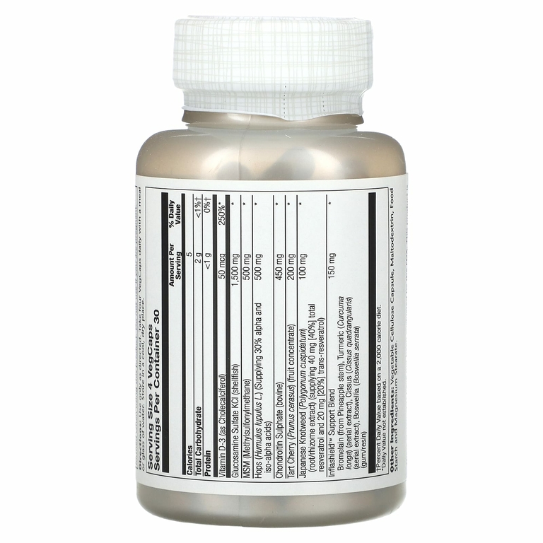 Solaray, Joint + Inflashield с IbuActin`` 120 растительных капсул