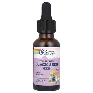 Solaray, Vital Extracts, масло черного тмина, 30 мл (1 жидк. унц.)