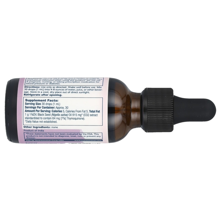 Solaray, Vital Extracts, масло черного тмина, 30 мл (1 жидк. унц.)