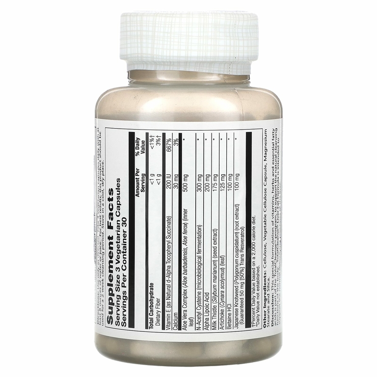 Solaray, Total Cleanse, состав для печени, жир, 90 вегетарианских капсул