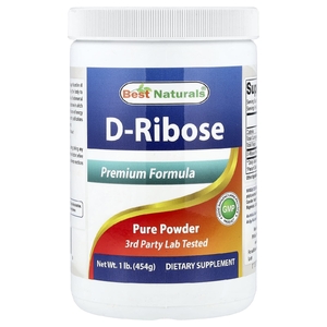 Best Naturals, D-рибоза, 1 фунт (454 г)