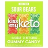 Kiss My Keto, Gummy Candy, кислые мишки, 8 пакетиков, 25 г (0,88 унции)