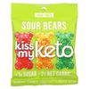 Kiss My Keto, Gummy Candy, кислые мишки, 8 пакетиков, 25 г (0,88 унции)