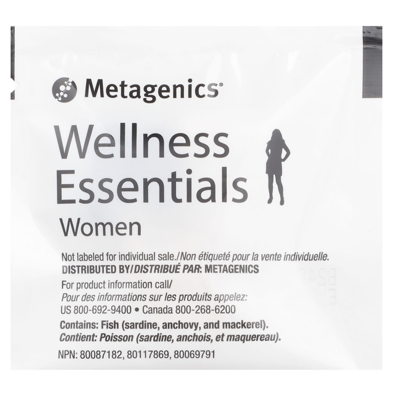 Metagenics, Wellness Essentials®, ежедневные наборы для женщин, 30 пакетиков