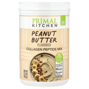 Primal Kitchen, смесь пептидов коллагена, арахисовая паста, 432 г (15,2 унции) (Товар снят с продажи) 