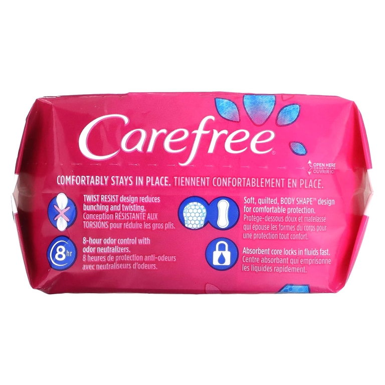 Carefree, Acti-Fresh, ежедневные вкладыши, обычные, без запаха, 54 шт. (Товар снят с продажи) 