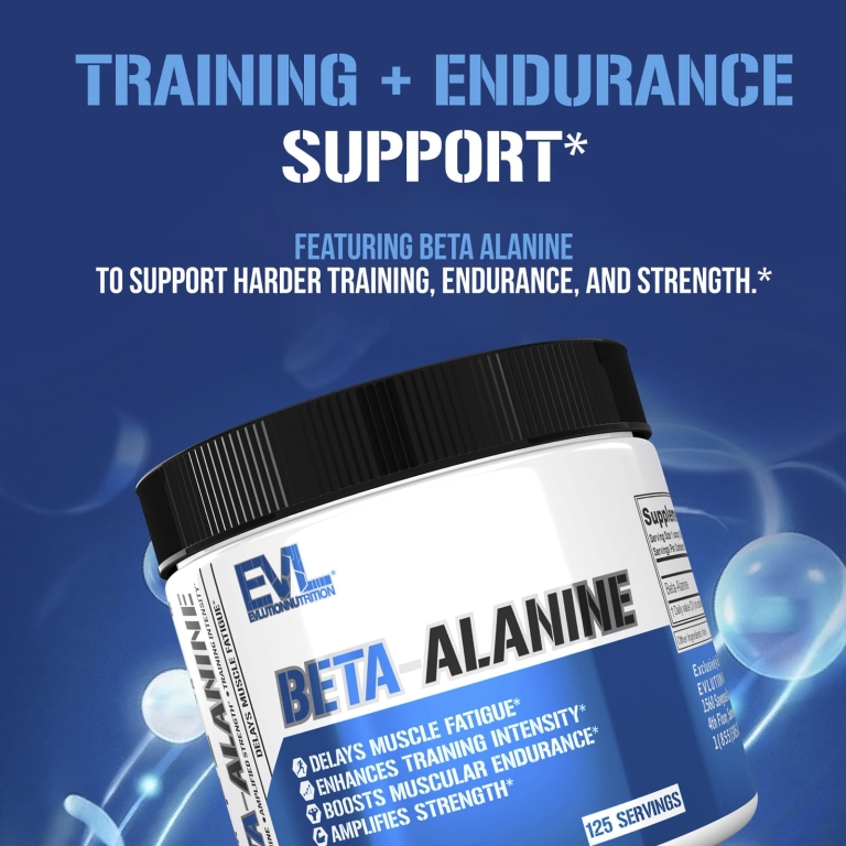 EVLution Nutrition, Бета-аланин, без добавок, 200 г (7,05 унции)