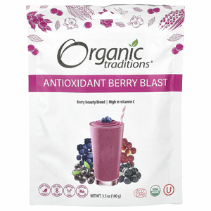 Organic Traditions, Ягодный антиоксидант, 100 г (3,5 унции)