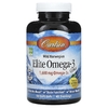 Carlson, Wild Norwegian, Elite Omega-3 Gems, Elite Omega-3 Gems, натуральный лимонный вкус, 1600 мг, 90 капсул (800 мг в одной капсуле)