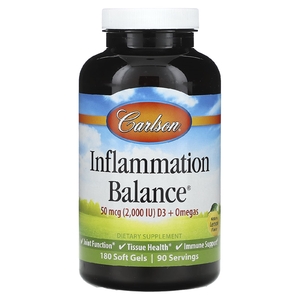 Carlson, Balance Balance, натуральный лимон, 180 мягких таблеток