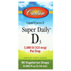 Carlson, Super Daily®, D3, 125 мкг (5000 МЕ), 2,54 мл (0,086 жидк. Унции)