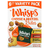 Whisps, Кусочки сыра и кренделя, разнообразные, 6 пакетиков с закусками по 20 г (0,7 унции) (Товар снят с продажи) 