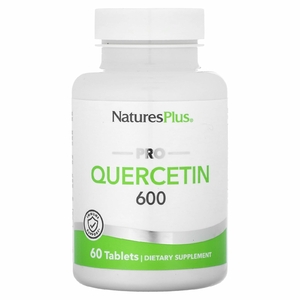 NaturesPlus, Pro Quercetin 600, 60 таблеток (600 мг в одной таблетке)