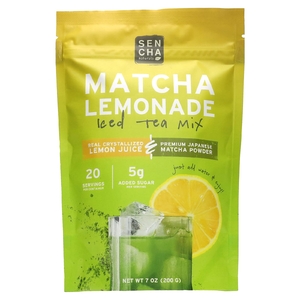 Sencha Naturals, Лимонад матча, смесь холодного чая, 200 г (7 унций) (Товар снят с продажи) 