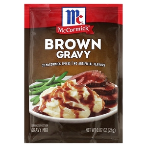 McCormick, Коричневый соус, 24 г (0,87 унции)