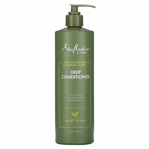 SheaMoisture, Для мужчин, кондиционер глубокого действия, масло авокадо и мед манука, 444 мл (15 жидк. унц.)