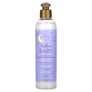 SheaMoisture, Baby, средство для расчесывания волос перед смыванием перед сном, манука с медом и лавандой, 237 мл (8 жидк. унц.) (Товар снят с продажи) 