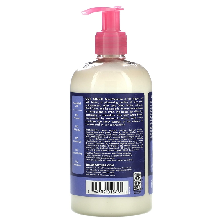 SheaMoisture, Miracle Multi-Benefit Conditioner, экстракт сахарного тростника и семена пенника лугового, 384 мл (13 жидк. унц.) (Товар снят с продажи) 