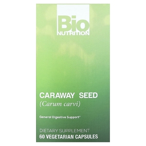 Bio Nutrition, тмин, 60 вегетарианских капсул (500 мг в 1 капсуле)