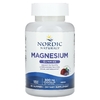 Nordic Naturals, Жевательные мармеладки с магнием, голубика и лаванда, 60 жевательных мармеладок (100 мг в 1 жевательной мармеладке)