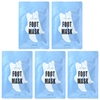 Lapcos, Foot Mask, Peppermint, 5 Pairs, 0.6 fl oz (18 ml) Each