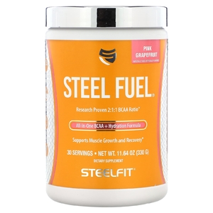SteelFit, Steel Fuel, розовый грейпфрут, 330 г (11,64 унции) (Товар снят с продажи) 