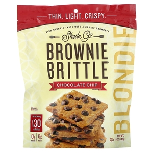 Sheila G's, Brownie Brittle, блонди с шоколадной крошкой, 142 г (5 унций)