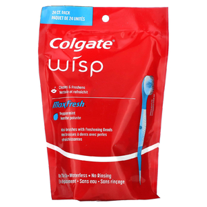Colgate, Wisp, Max Fresh, перечная мята`` 24 пакетика (Товар снят с продажи) 