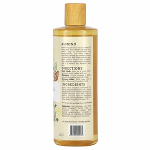 Dr. Jacobs Naturals, Гель для душа на растительной основе, питательный миндаль, 473 мл (16 унций)