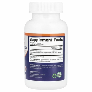 Vitamatic, Корень валерианы, высокая эффективность, 5000 мг, 240 растительных капсул