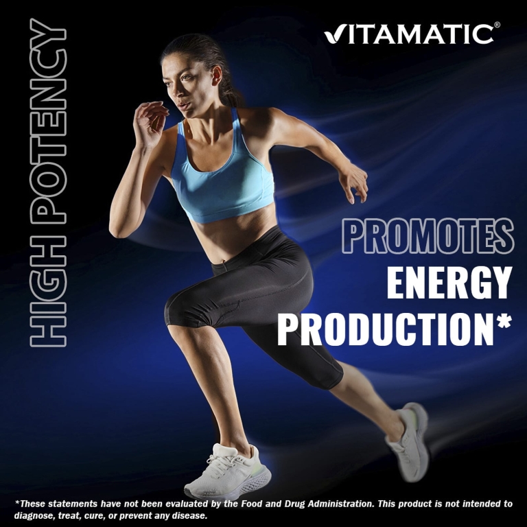 Vitamatic, витамин B1, 500 мг, 120 капсул