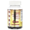 Vitamatic, Жевательные таблетки с витамином D3 без сахара, натуральная ежевика, 125 мкг (5000 МЕ), 120 жевательных таблеток