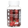 Vitamatic, Комплекс витаминов группы B с витамином C, жевательные мармеладки, клубника, 60 жевательных таблеток