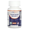 Vitamatic, Фолиевая кислота B6 и B12, натуральные ягоды, 180 быстро растворяющихся таблеток