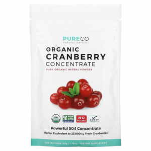 Pure Co., концентрат органической клюквы, 50 г (1,76 унции)