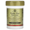 Solgar, Probi Plus Enzyme, пробиотический ферментный комплекс, 20 млрд КОЕ, 30 капсул