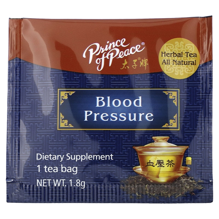 Prince of Peace, Herbal Tea, кровяное давление, 18 чайных пакетиков, 32,4 г (1,14 унции)