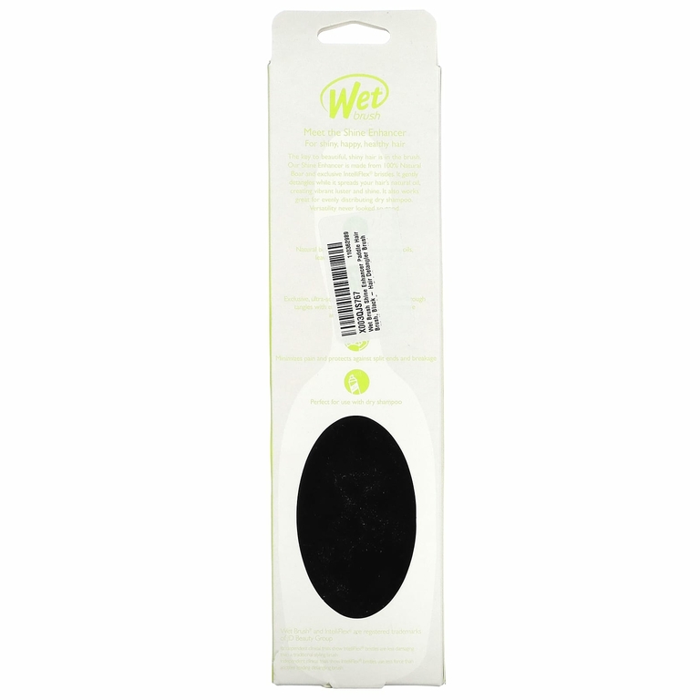 Wet Brush, расческа для усиления блеска, черный, 1 шт.
