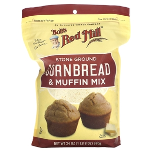Bob's Red Mill, Смесь из молотого кукурузного хлеба и маффинов, 680 г (1 фунт 8 унций) (Товар снят с продажи) 