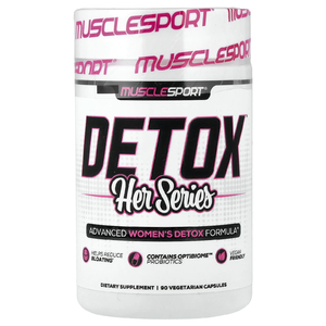 MuscleSport, Her Series, Detox™, 90 вегетарианских капсул (Товар снят с продажи) 